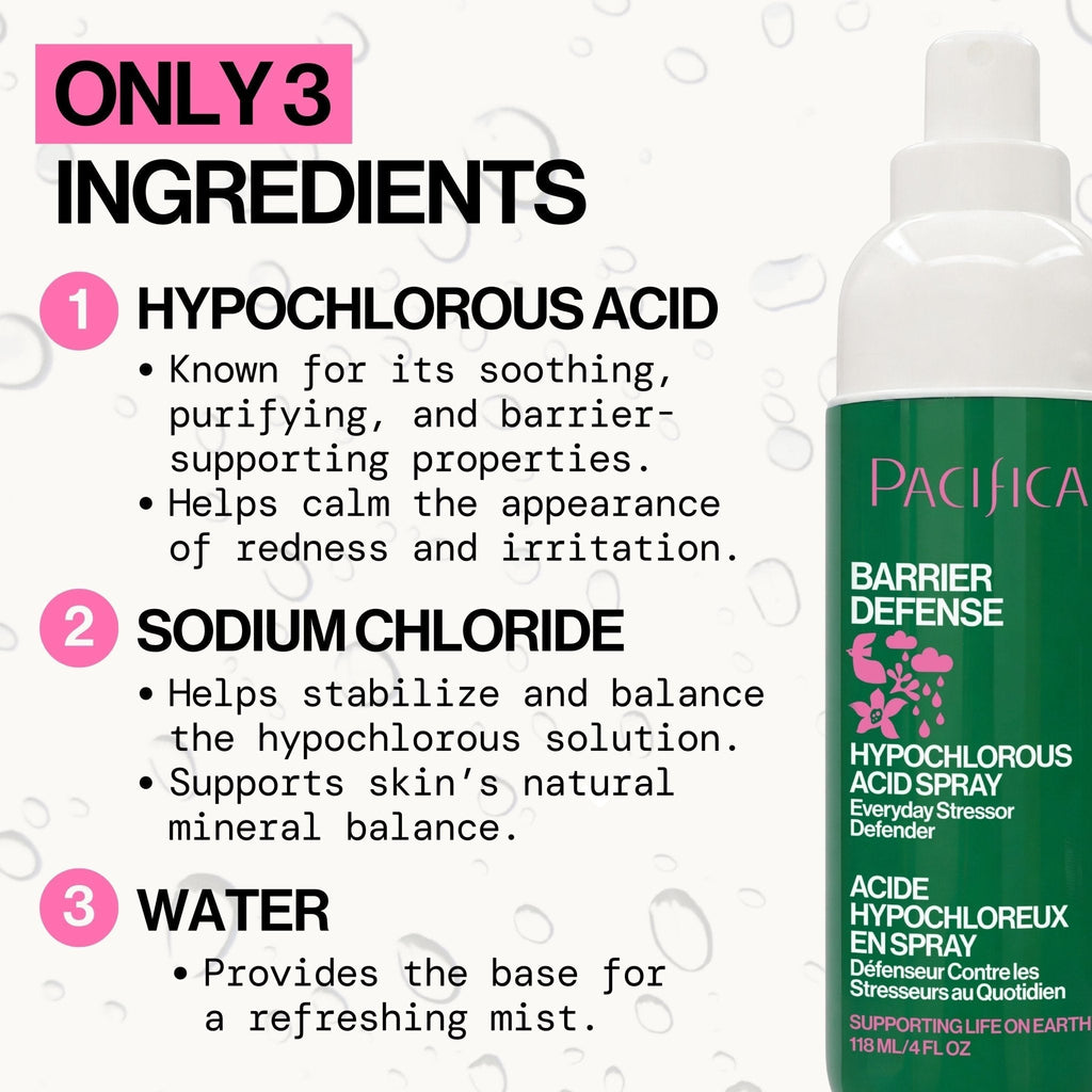 Barrier Defense Hypochlorous Acid Daily Spray