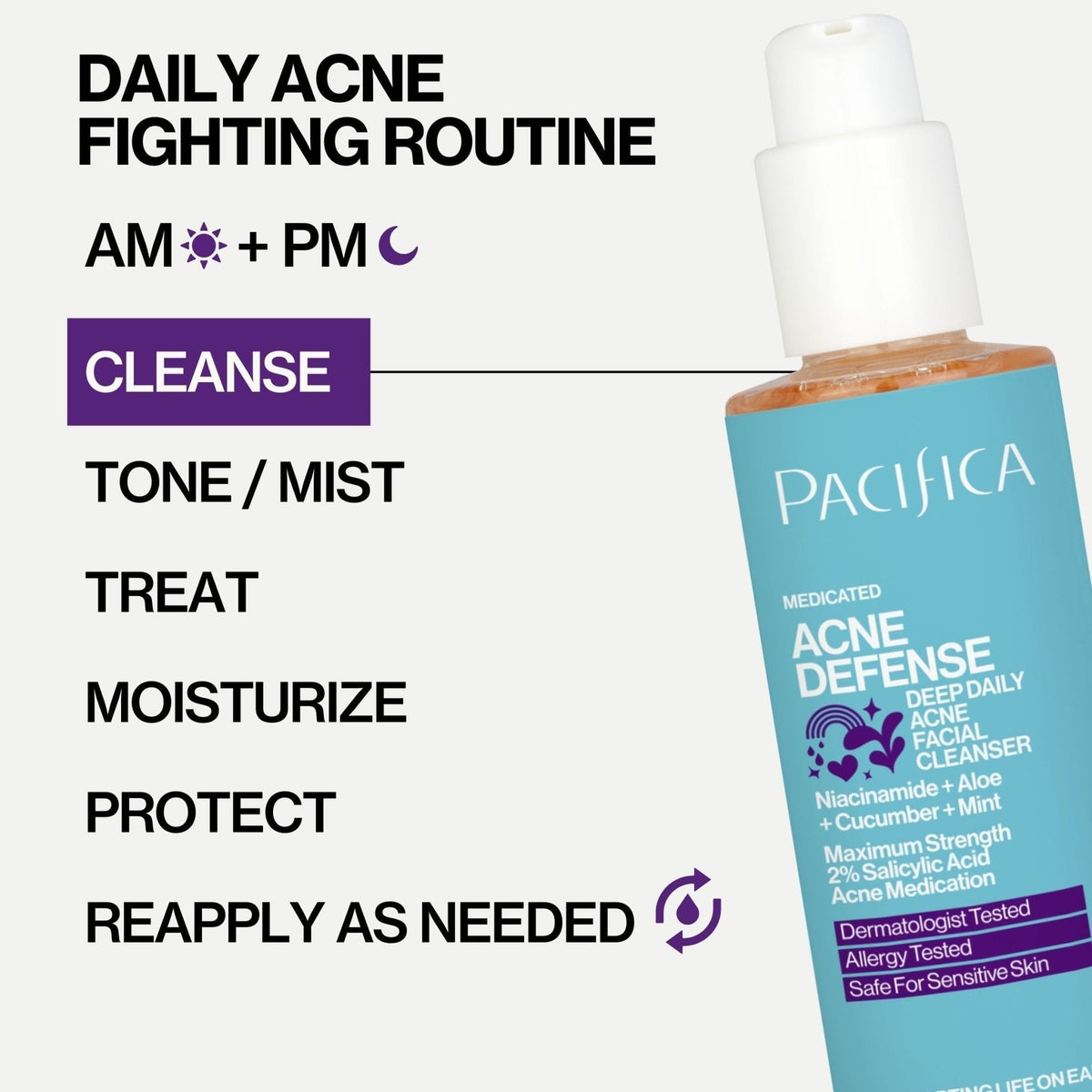 Acne Defense Face Wash