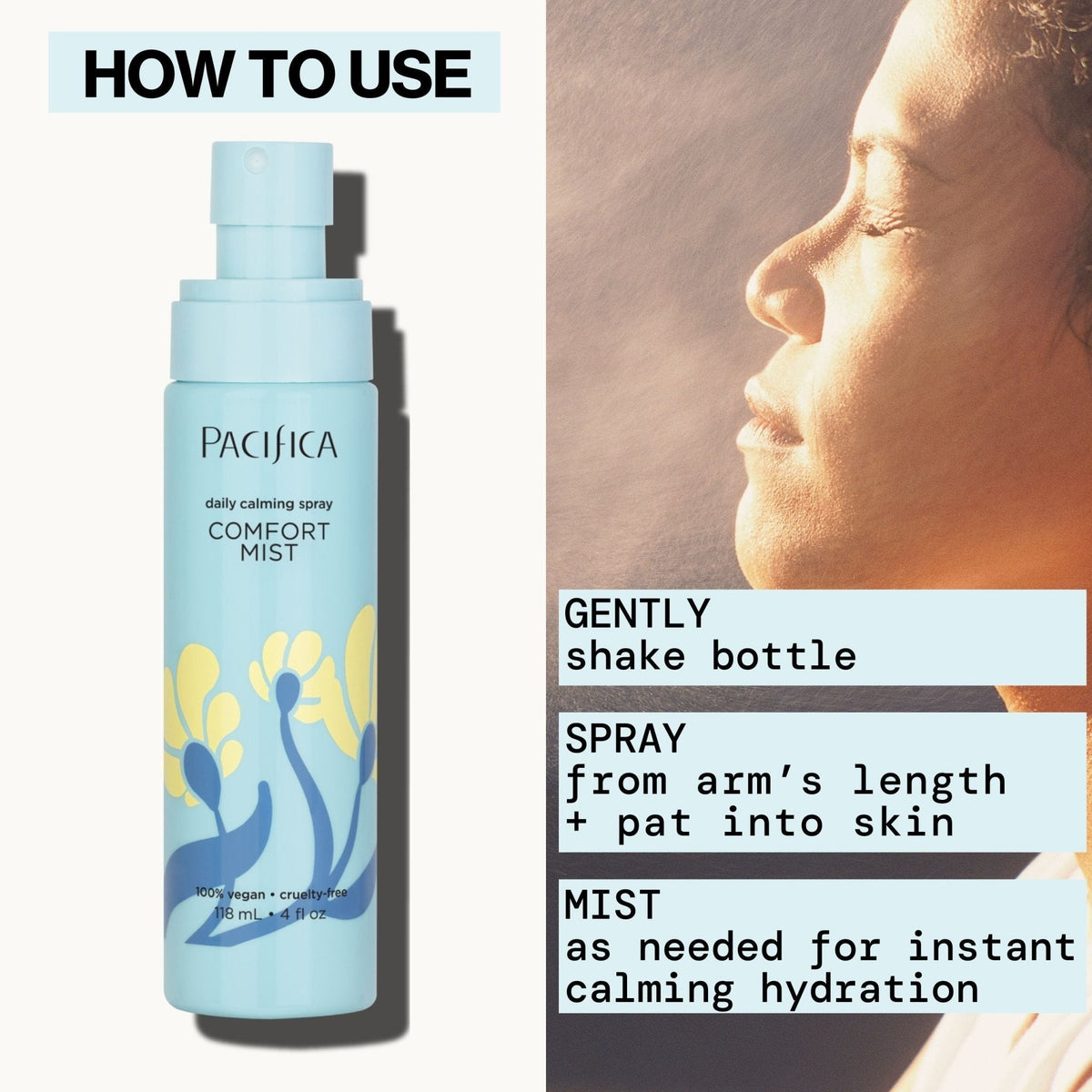 Comfort Mist Daily Calming Spray