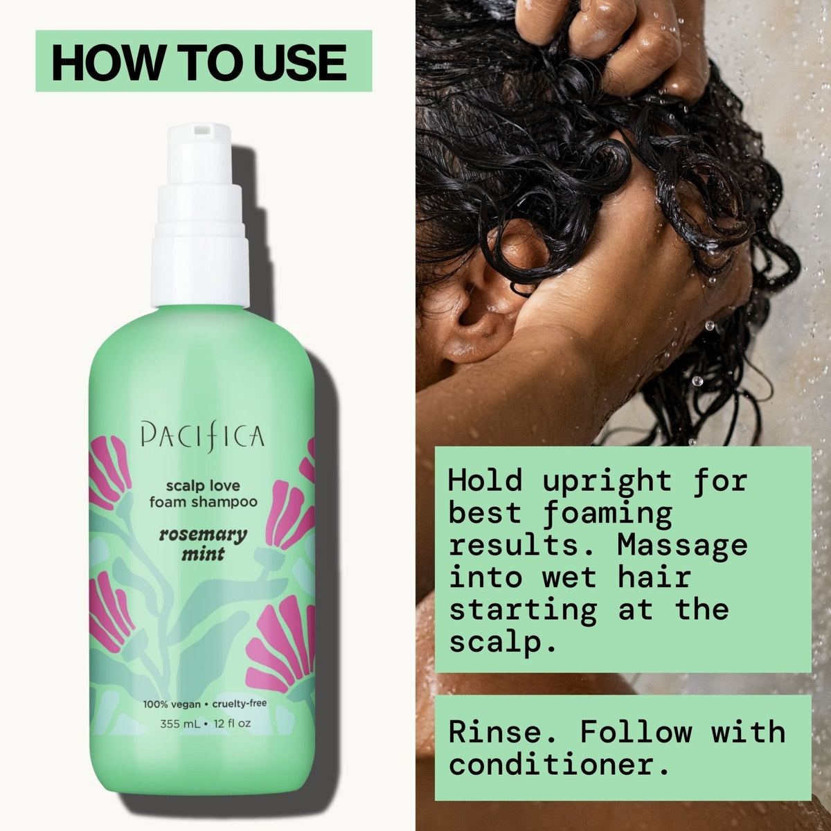 Rosemary Mint Scalp Love Foam Shampoo