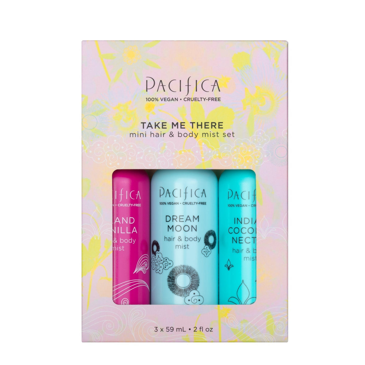 Take Me There Mini Hair & Body Mist Set